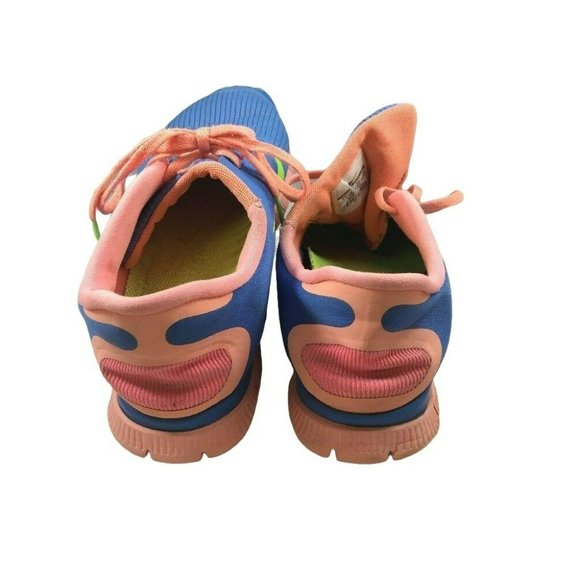 Nike Free 4.0 V3 Womens 11 Blue Lightweight 2013 Running Workout Training Shoes - Picture 5 of 11